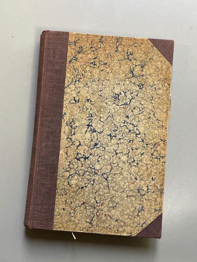 antiek boek, Antiek en Kunst, Ophalen of Verzenden