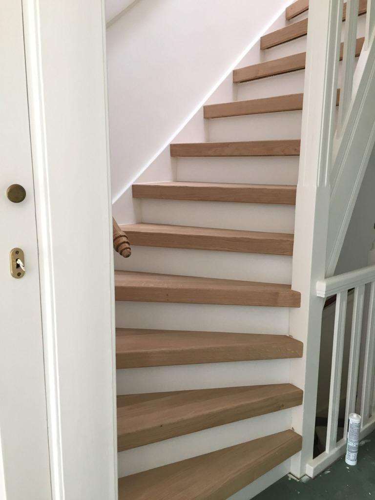 TRAPRENOVATIE, Laminaat of Parket