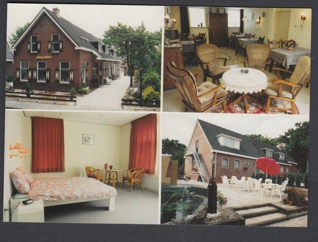 Borger  Hotel Pension Nathalia en Interieur Ongelopen, Verzenden, 1980 tot heden, Ongelopen, Drenthe