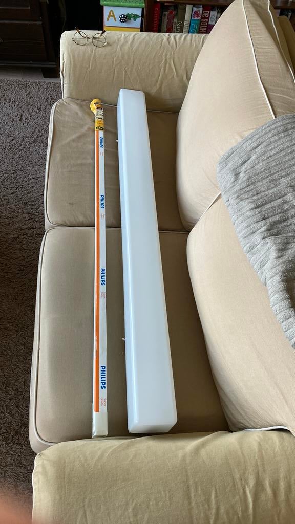 TL lamp Philips 124 cm vintage, Ophalen, Gebruikt