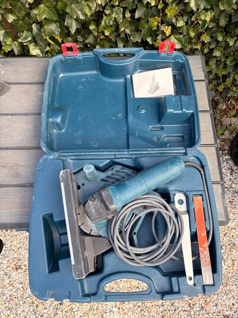 Bosch Blauw GNF 35 CA Muurfrees in koffer, Ophalen of Verzenden, Zo goed als nieuw, Elektrisch, Muurfrees