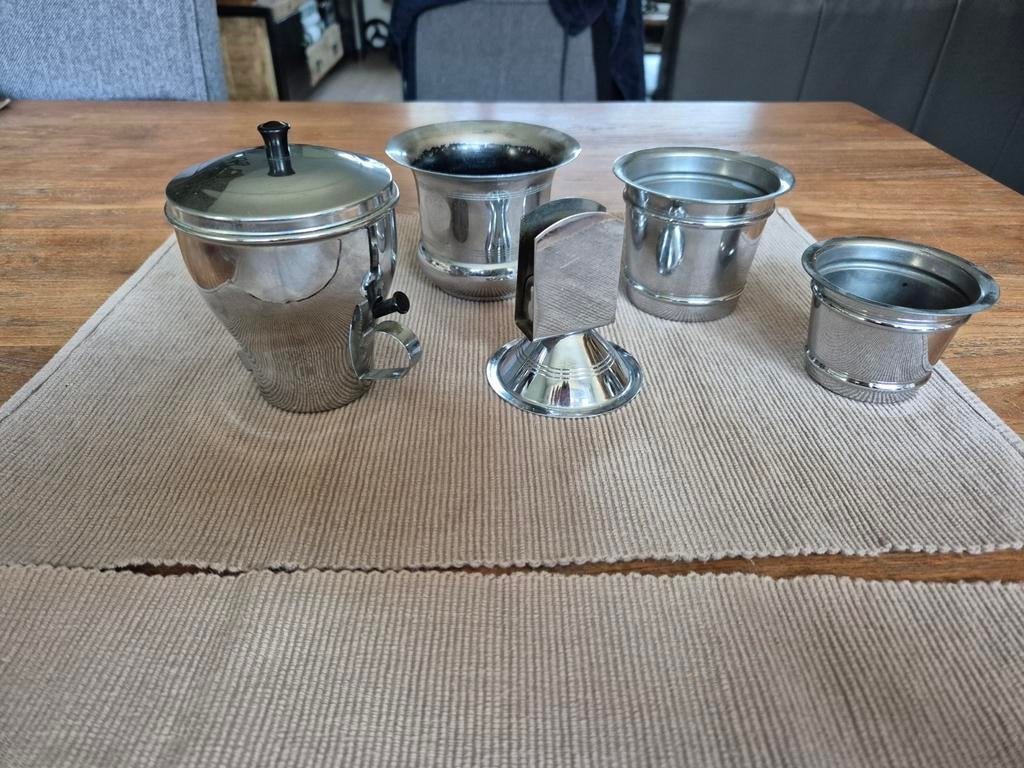 Chroom Bredemeijer suikerautomaat en rookgerei, Antiek en Kunst, Ophalen of Verzenden