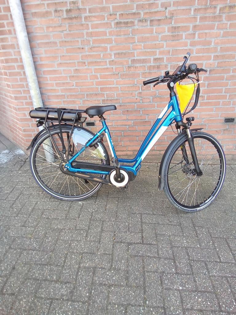 Amslod York MRX E-bike Dames/Heren - Bafang middenmotor, Zo goed als nieuw, 51 tot 55 cm, 50 km per accu of meer, Ophalen