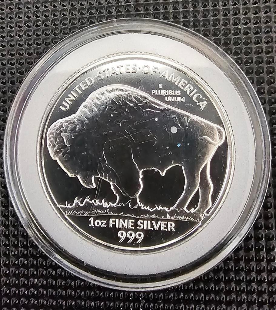 Amerikaanse zilveren Buffalo munt 1 oz 2023, Ophalen of Verzenden, Noord-Amerika