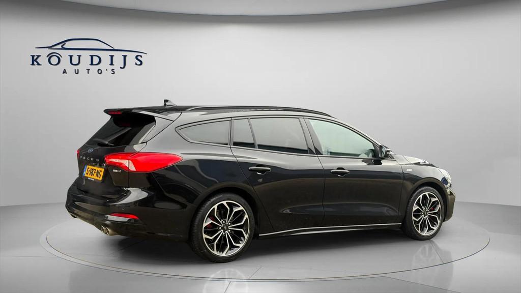Ford Focus Wagon 1.0 Hybrid ST Line X Business 155PK, Keyles, Lichtsensor, Gebruikt, Zwart, 19 km/l