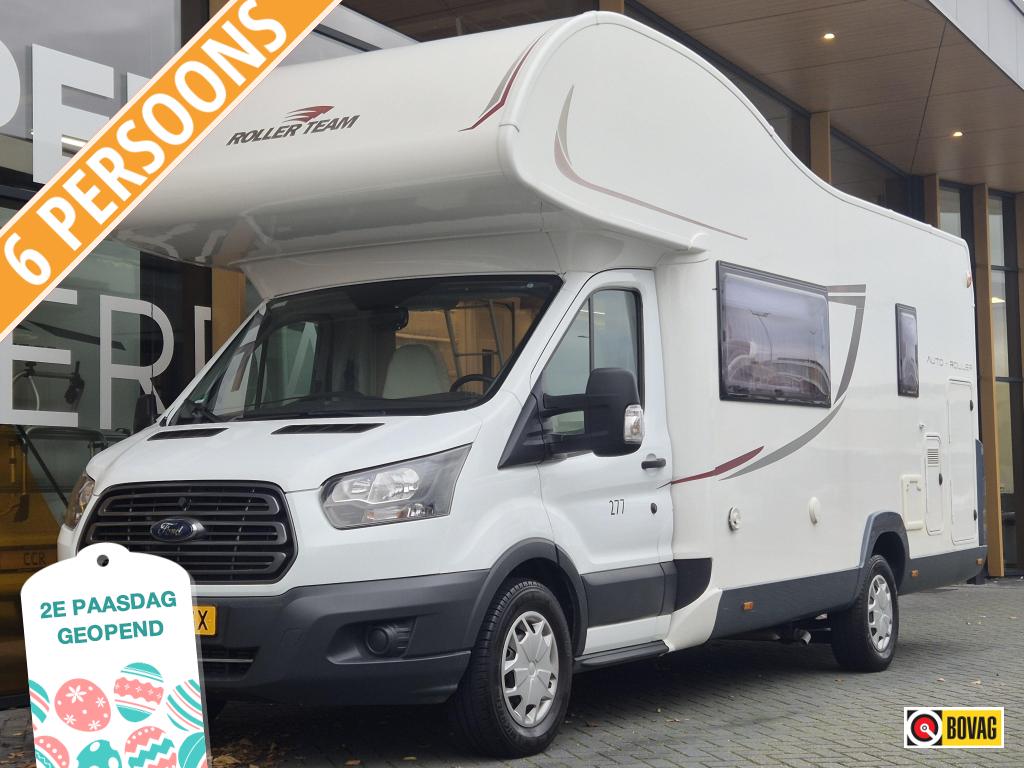 Roller Team Kronos 277 m 6 Persoons, Caravans en Kamperen, Campers, Overige merken, Treinzit, Bedrijf, Tot en met 6