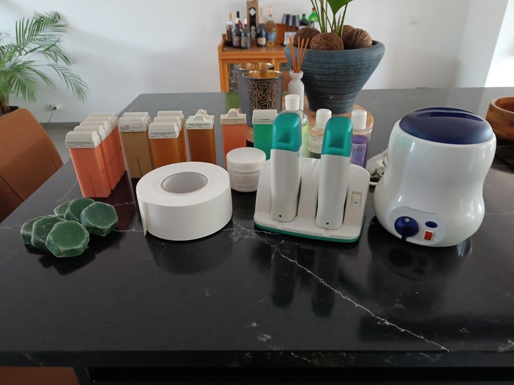 Harspotten en benodigdheden, Ophalen, Zo goed als nieuw, Wit, Handen en Nagels