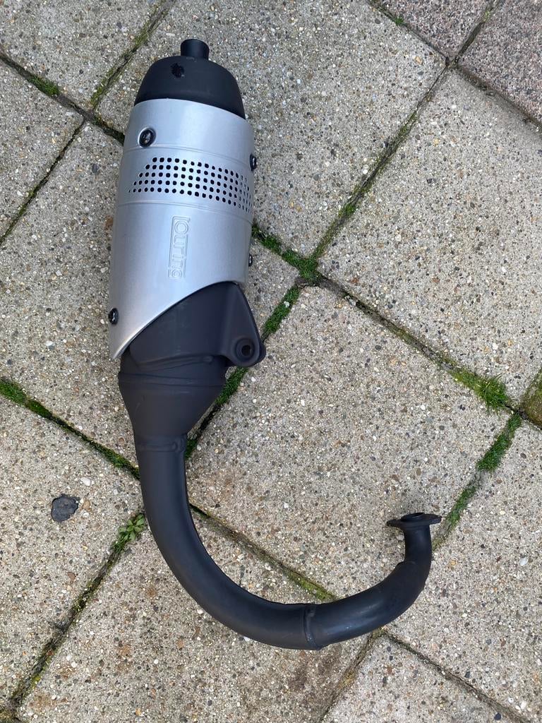 Toering uitlaat vivacity verticaal OPHALEN, Ophalen, Zo goed als nieuw, Uitlaat, Peugeot