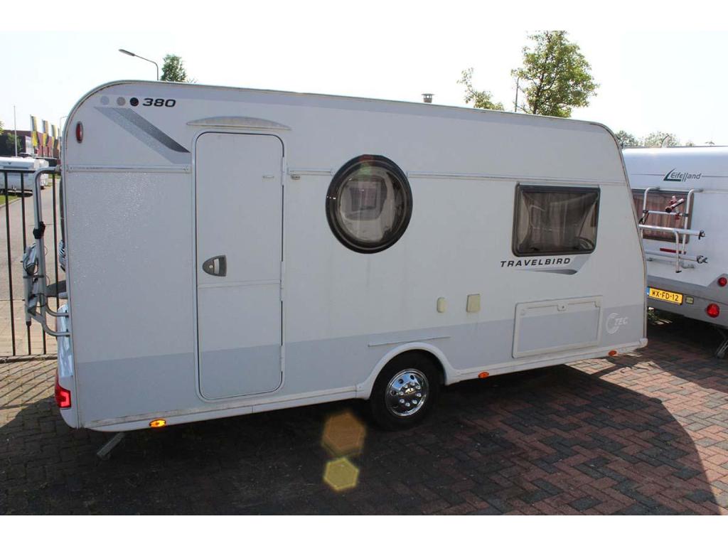 TEC Travel Bird 380 Compleet, lichtgewicht , zondag open!!, T.E.C., Bedrijf, Tot 4 meter, Dwarsbed