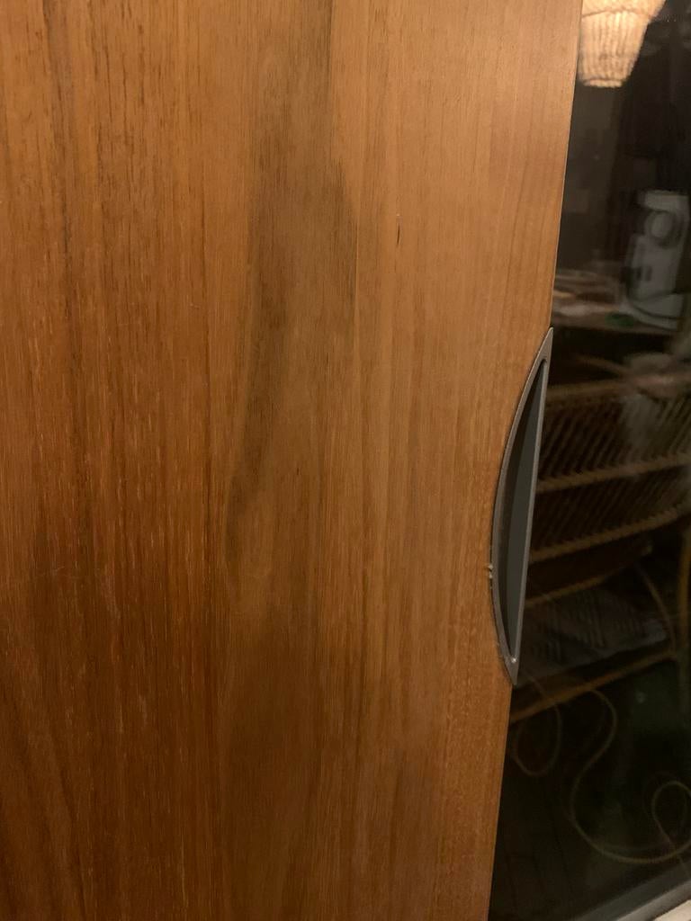 Schuifdeur/ plank noten fineer, Doe-het-zelf en Verbouw, Minder dan 80 cm, Binnendeur, Minder dan 200 cm, Ophalen of Verzenden