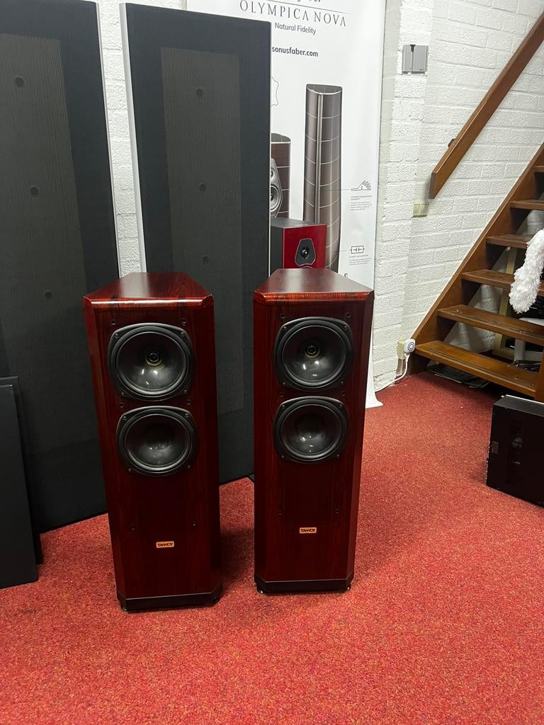 Tannoy D500 – Rosewood vloerstaande luidsprekers, Overige merken, Gebruikt, Ophalen of Verzenden, N.v.t