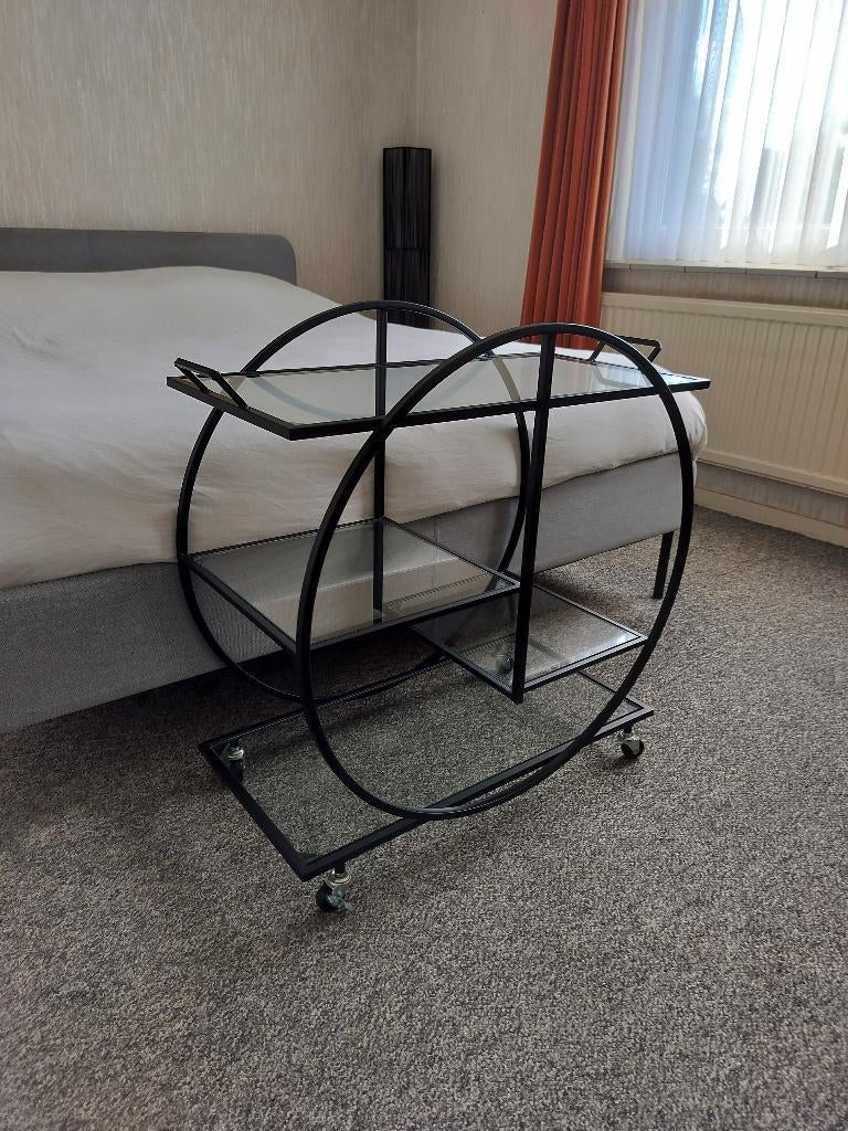 Luxe Drank Trolley - Bar - Serveerwagen, Ophalen of Verzenden, Zo goed als nieuw