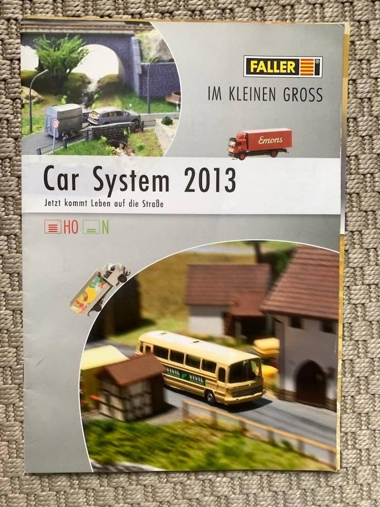 Catalogus Faller auto's, Hobby en Vrije tijd, Ophalen of Verzenden, 1:32 tot 1:50, Auto, Overige merken