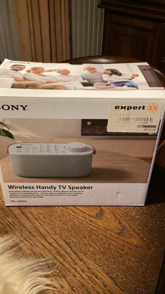Sony SRS-LSR200 draadloze tv speaker, Ophalen of Verzenden