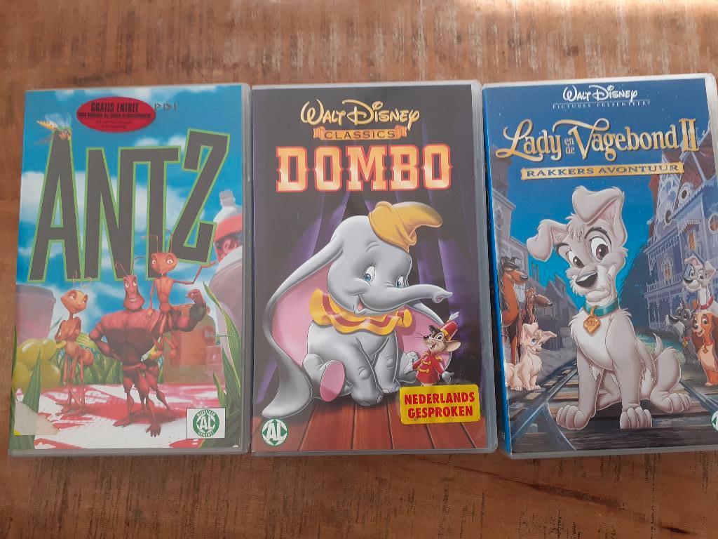 veel leuke videobanden van Disney, Alle leeftijden, Ophalen of Verzenden, Gebruikt, Actie en Avontuur