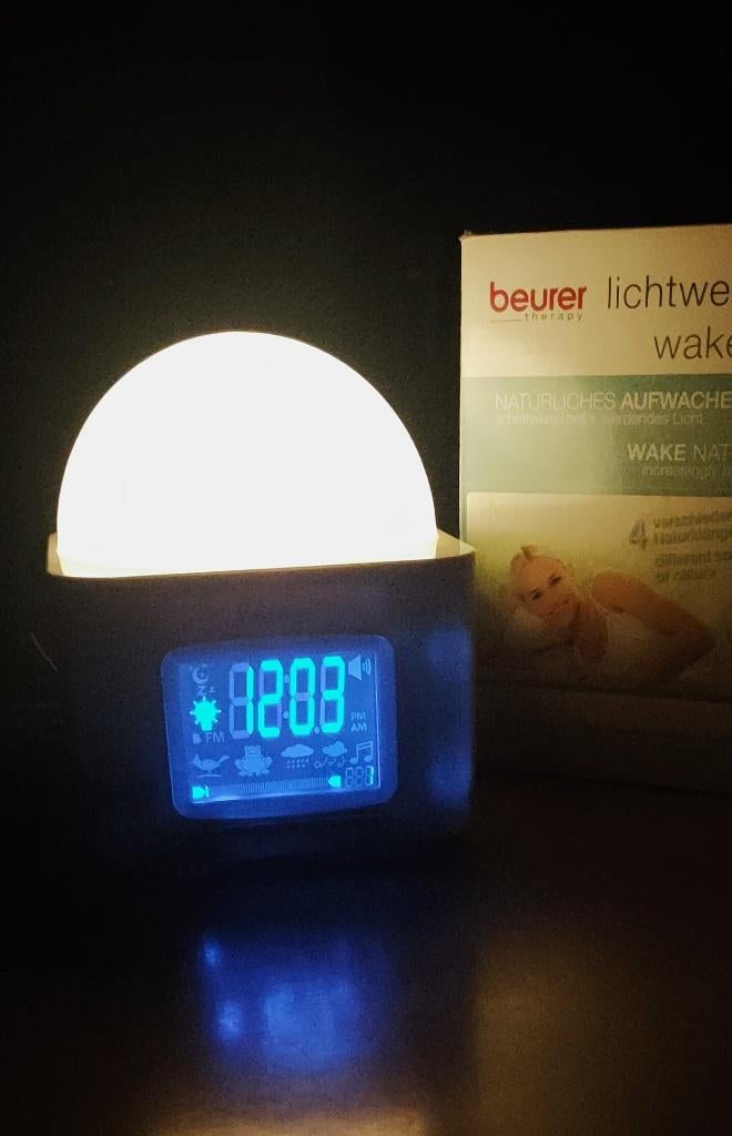 Licht Wekker Beurer Wake-up Light WL 30, Verzenden, Zo goed als nieuw, Digitaal