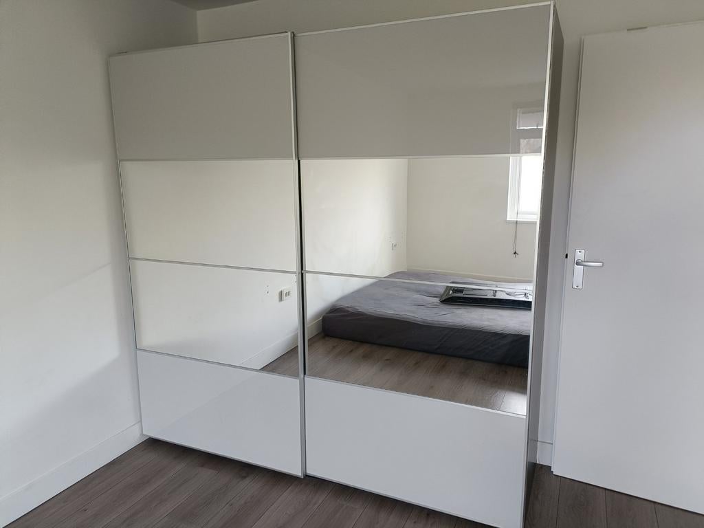 Pax kleding kast met schuifdeuren, Ophalen, Gebruikt, 50 tot 75 cm, 200 cm of meer