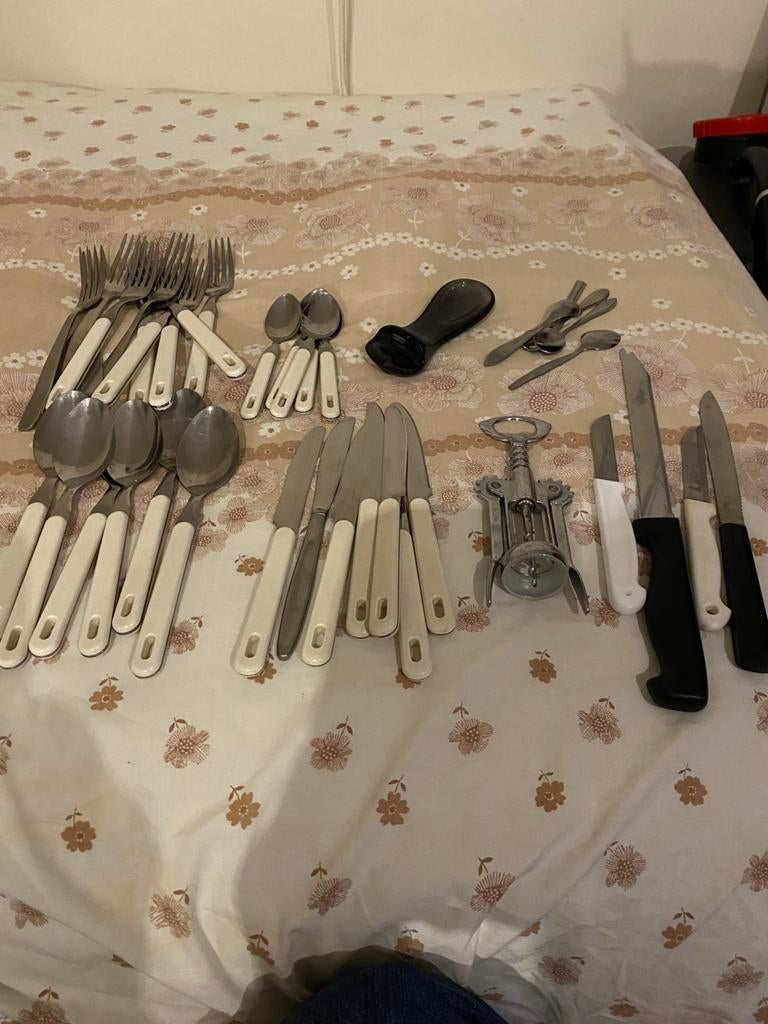 6 persoons bestekset, Caravans en Kamperen, Ophalen of Verzenden