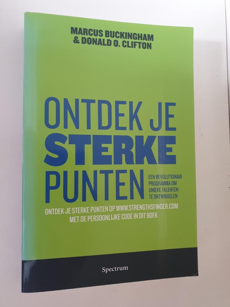Ontdek Je Sterke Punten Marcus Buckingham & Donald O. Clif, Ophalen of Verzenden, Gelezen