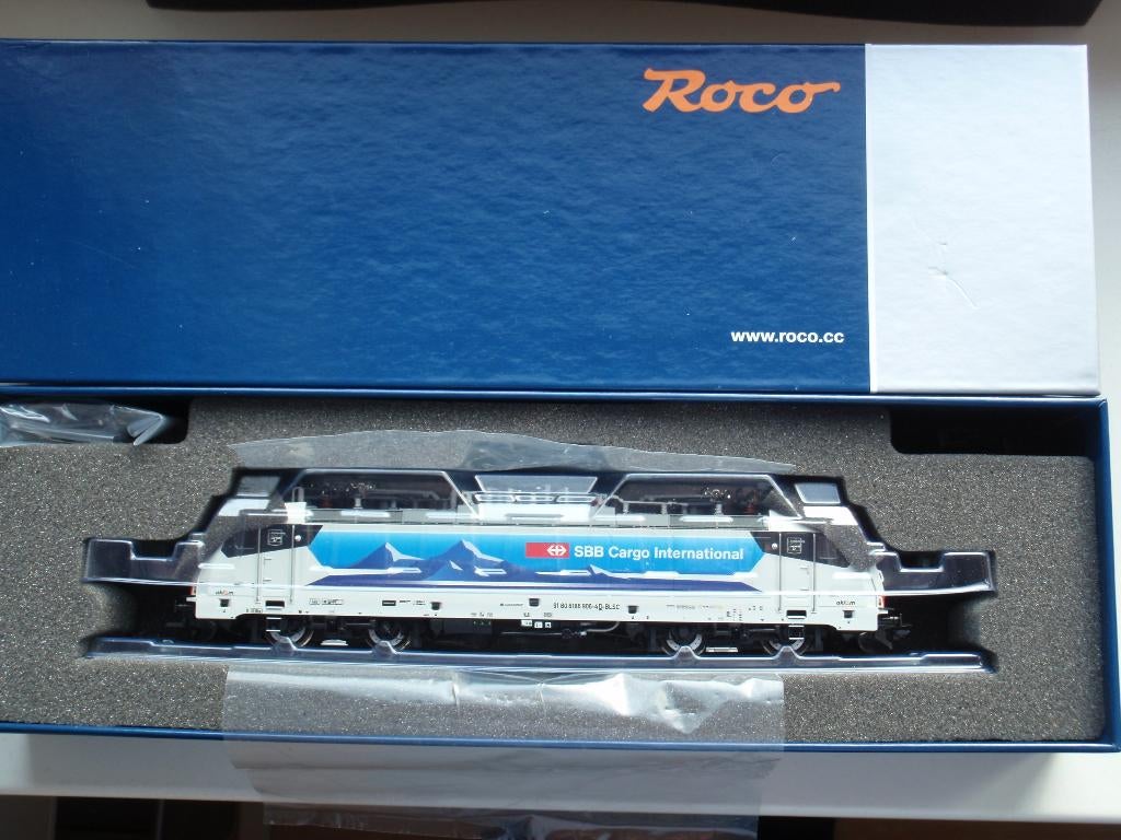 ROCO BLS Re 186 digitaal sound “RALPIN”, Hobby en Vrije tijd, Modeltreinen | H0, Nieuw, Ophalen of Verzenden, Roco, Gelijkstroom