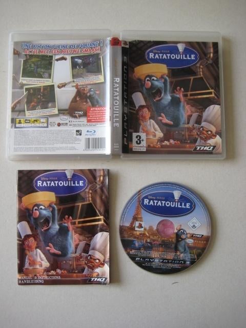 PS3 * Ratatouille * Playstation 3, Spelcomputers en Games, Games | Sony PlayStation 3, Zo goed als nieuw, Platform, 1 speler, Vanaf 18 jaar