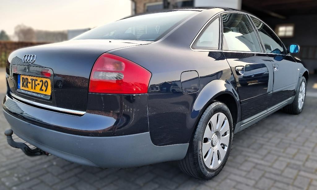 Audi A6 1.8 Turbo - Climate Control - VASTE PRIJS - NETJES, Voorwielaandrijving, 1330 kg, Metallic lak, 4 cilinders