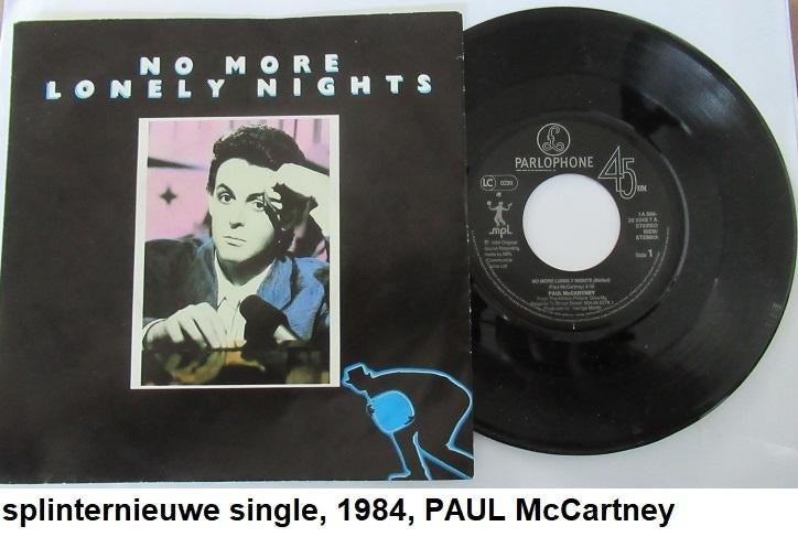 PAUL McCARTNEY, splinternieuwe single 1984, Ophalen of Verzenden, Nieuw in verpakking, Overige formaten, Overige soorten