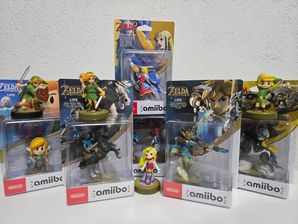 Amiibo's legend of zelda collectie te koop!, Ophalen of Verzenden, Zo goed als nieuw, Switch, Overige typen