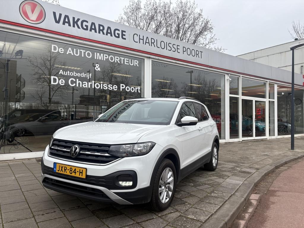 Volkswagen T-Cross 2,5jaar fabrieksgarantie 1.0 TSI Style, Gebruikt, Euro 6, Wit, Bedrijf