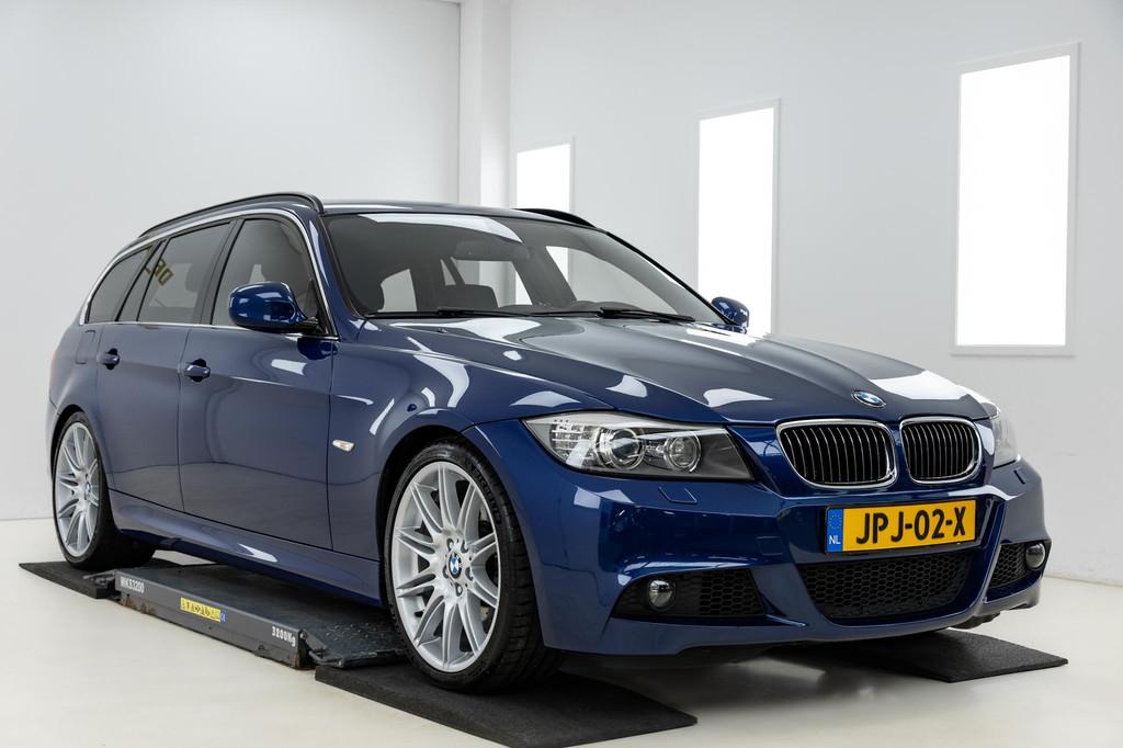 BMW 3-serie Touring 335d M Sport LCI, Unieke staat, Le Mans, Auto's, BMW, Automaat, Euro 5, 2993 cc, Blauw