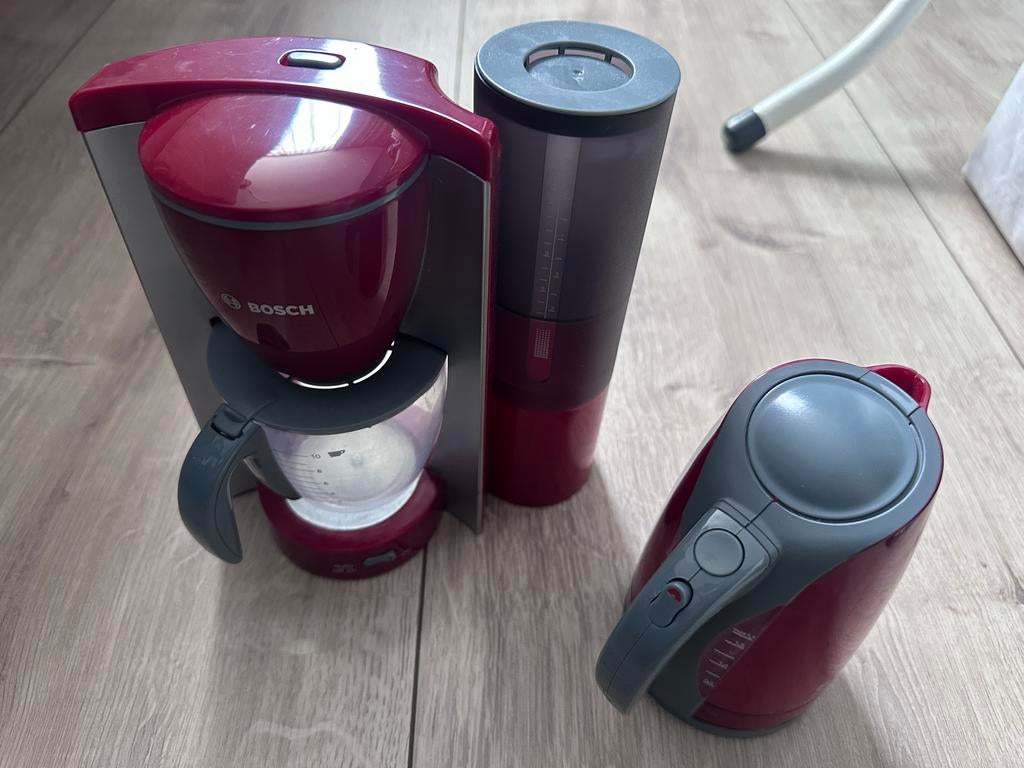 Keuken speelgoed - Bosch Koffiezetapparaat met waterkoker, Kinderen en Baby's, Ophalen, Gebruikt, Kunststof