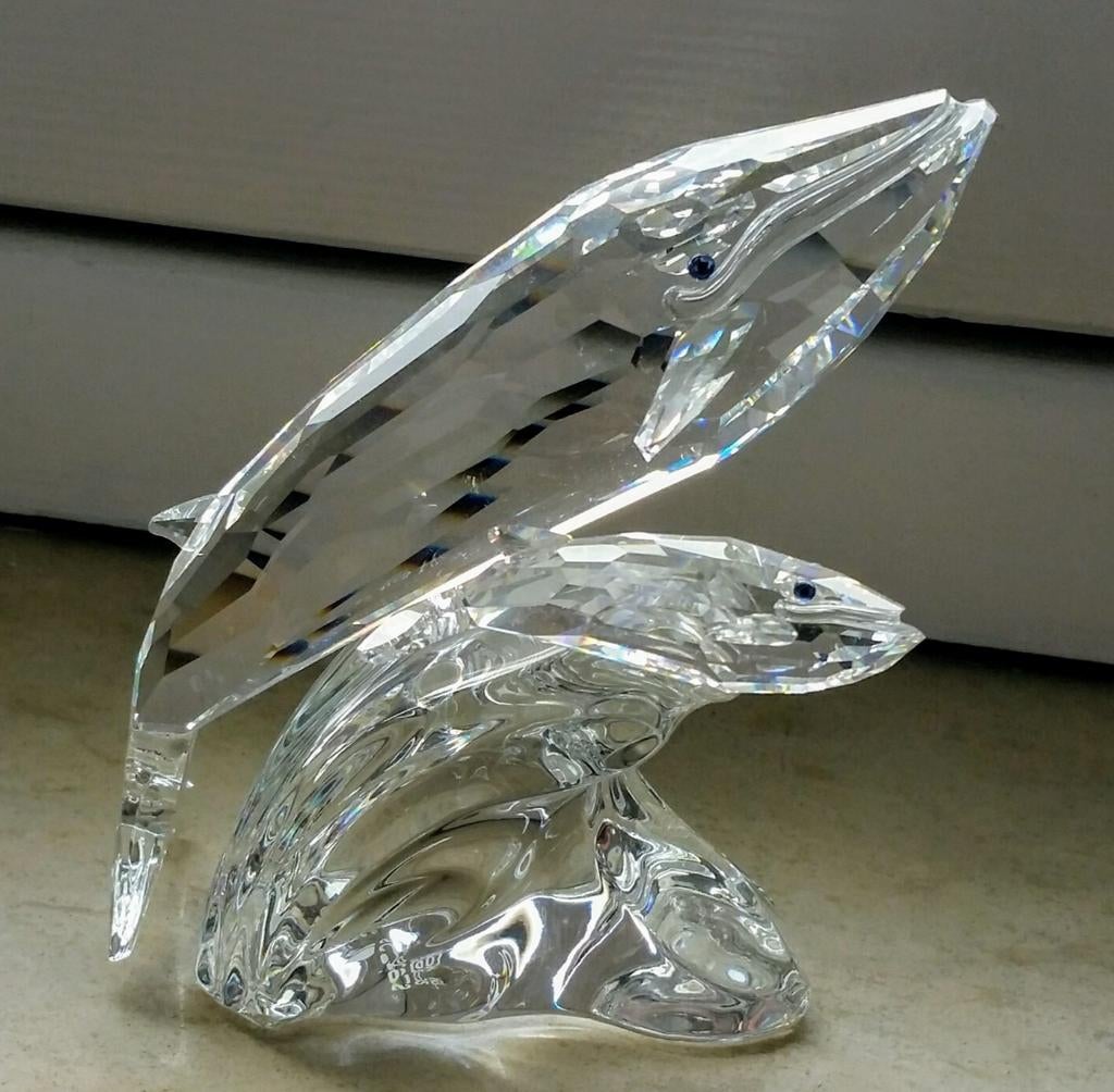 Swarovski Walvissen jaarstuk 1992, Ophalen of Verzenden, Nieuw, Figuurtje
