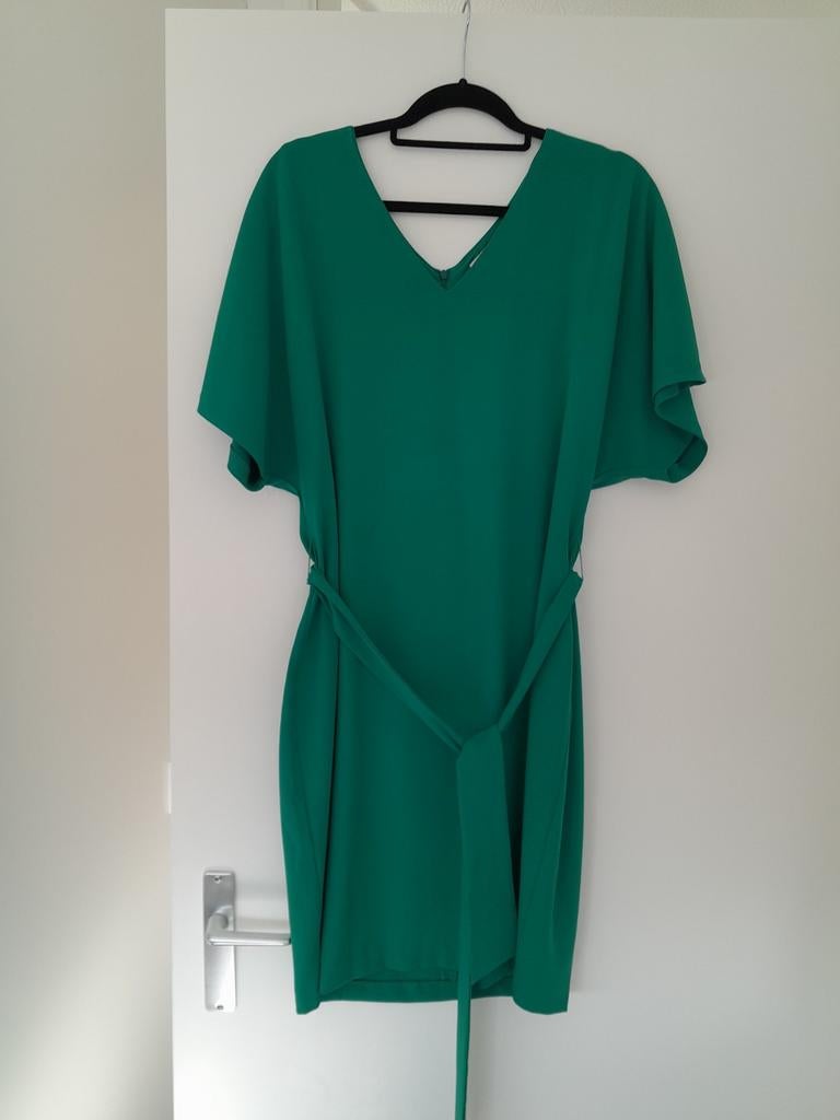 Steps jurk. Groen. Maat 40., Maat 38/40 (M), Ophalen of Verzenden, Zo goed als nieuw, Steps