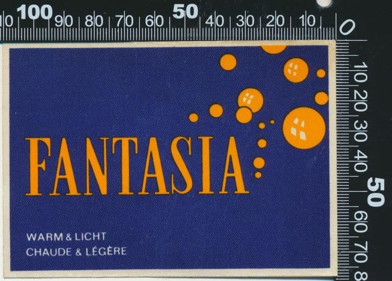 Sticker: Fantasia Warm en Licht, Ophalen of Verzenden, Zo goed als nieuw, Bedrijf of Vereniging