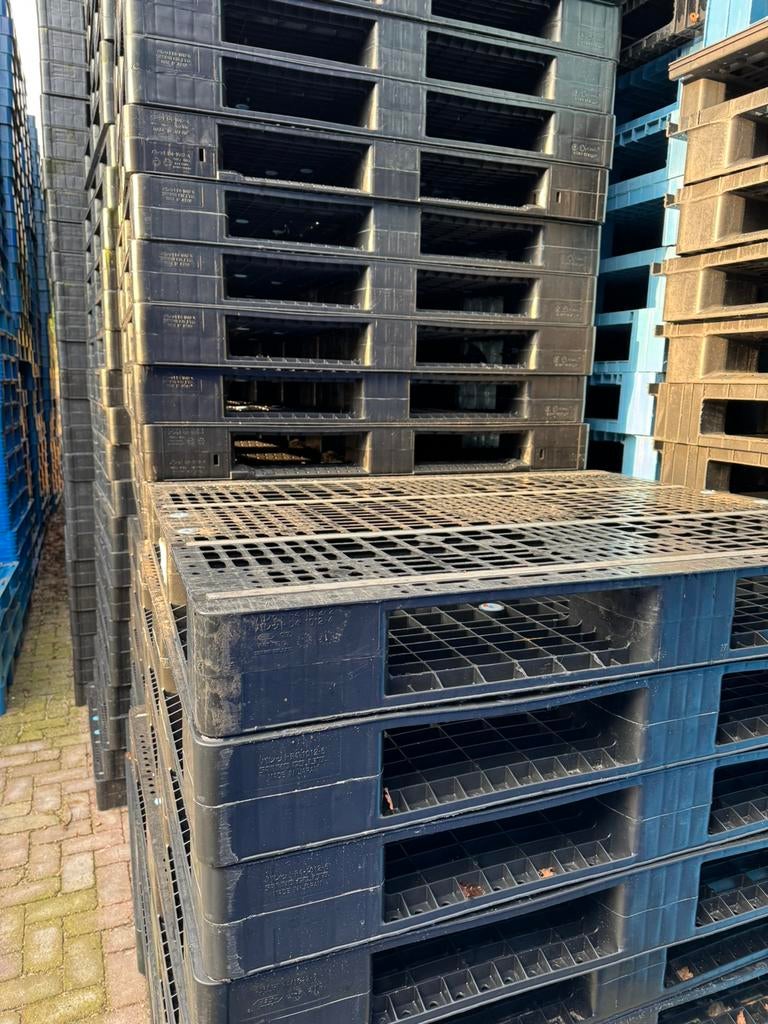 Kunststof pallets 120x100x12 cm, Ophalen, Divers, 100 cm of meer, 60 cm of meer
