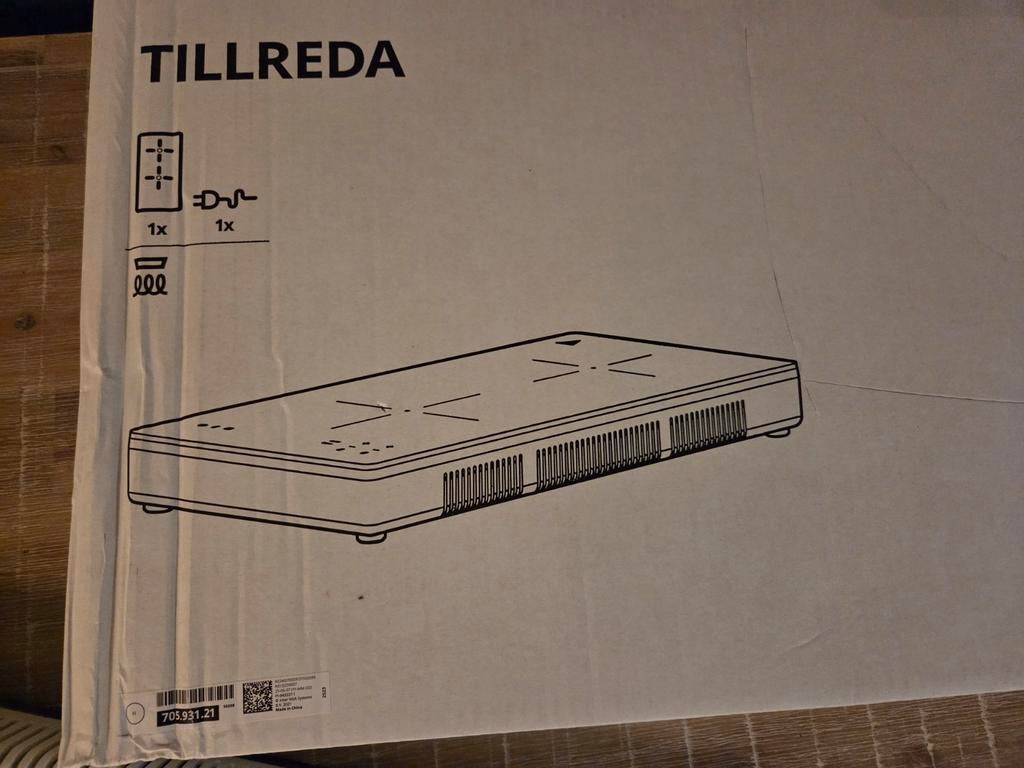 Inductie kookplaat TILLREDA 2 kookzones, Witgoed en Apparatuur, Kookplaten, Ophalen of Verzenden