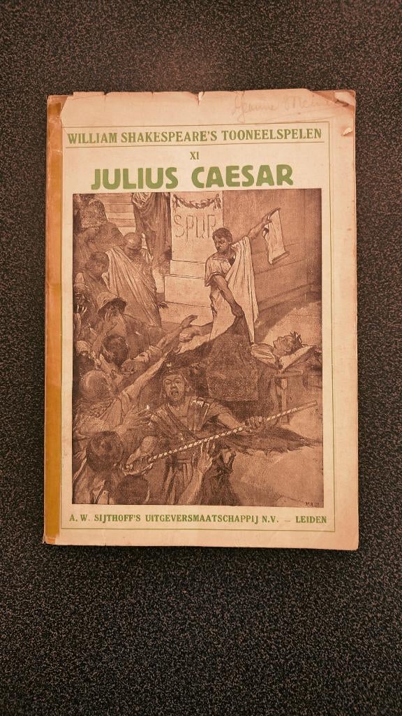 William Shakespeare's toneelspelen XI Julius Caesar, Ophalen of Verzenden, William Shakespeare