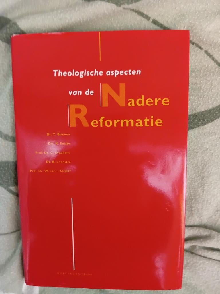 Theologische aspecten van de Nadere Reformatie, Ophalen of Verzenden, Zo goed als nieuw