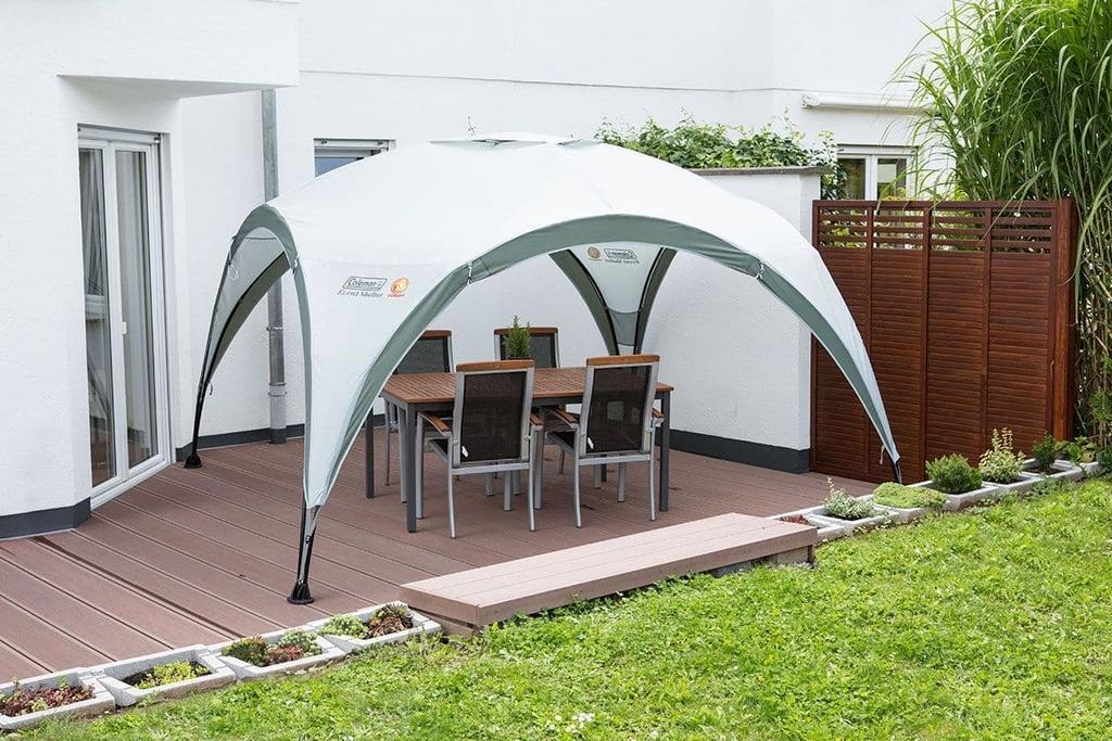 Coleman Event Shelter M (3x3) met 2 zijwanden, Minder dan 4 meter, Zo goed als nieuw, Paviljoen, 2 meter of meer