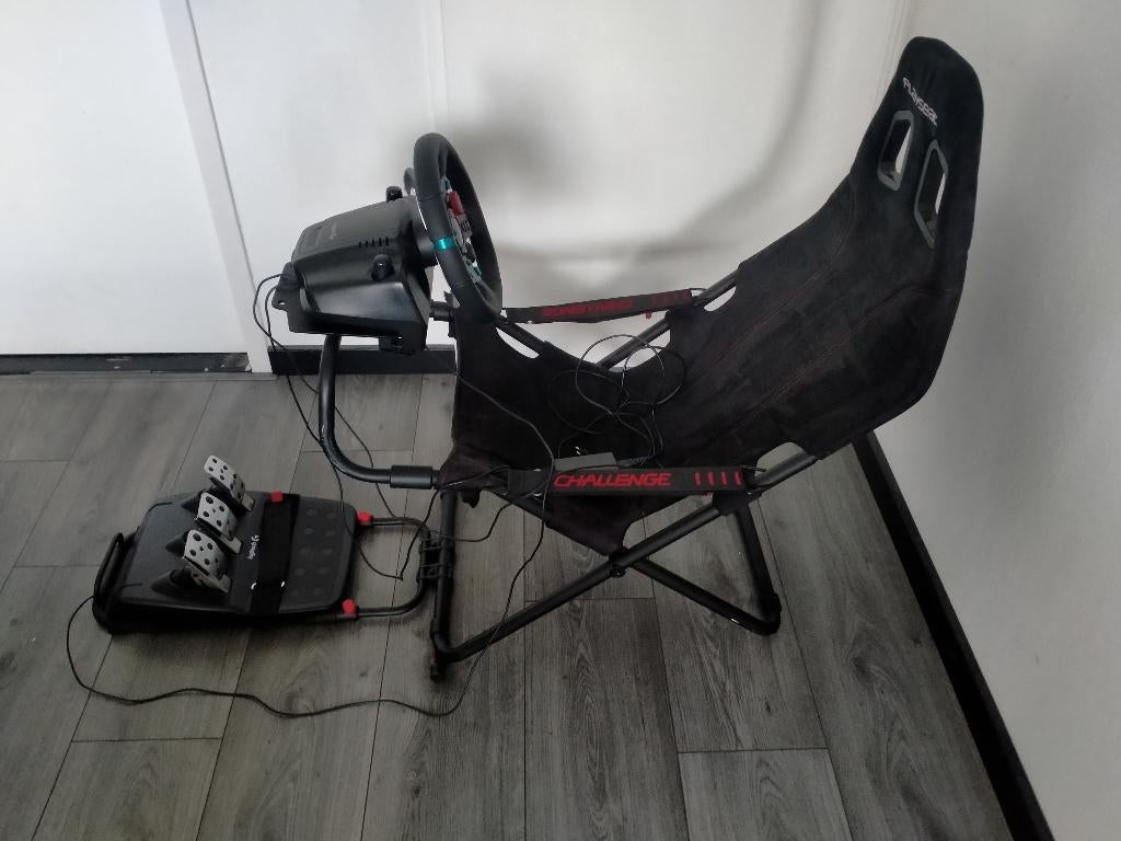 playseat challenge met logitech g29 racestuur en pedalen, Ophalen, Gebruikt, Playseat of Racestoel, PlayStation 3