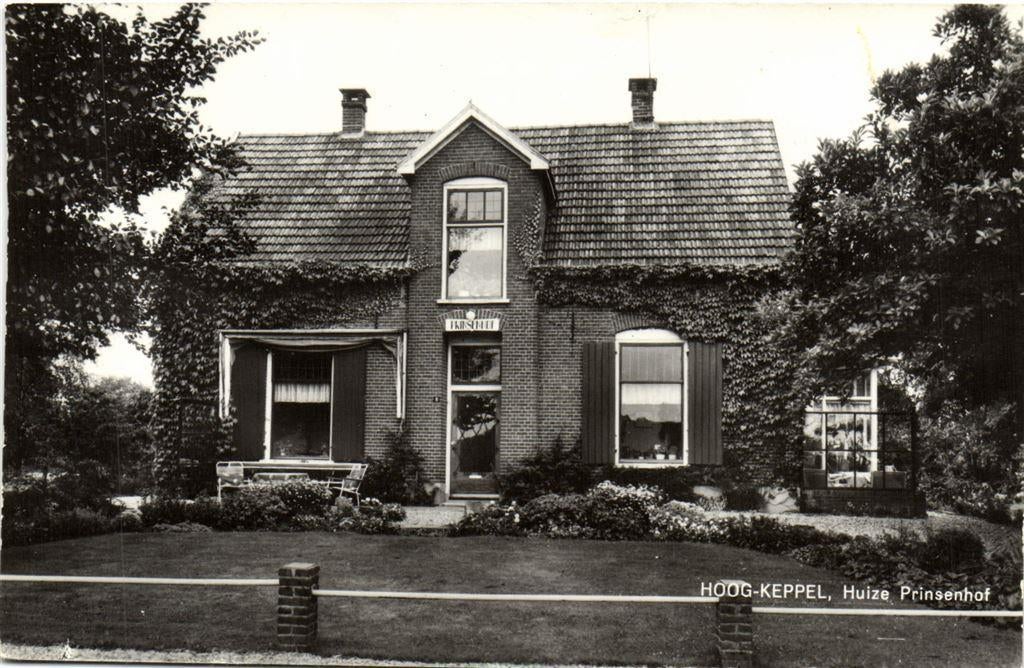 Hoog-Keppel, Huize Prinsenhof - ongelopen, Ophalen of Verzenden, Voor 1920, Ongelopen, Gelderland
