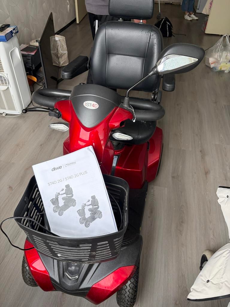 Drive DeVilbiss ST4D 2G / ST4D 2G PLUS Scootmobiel, Diversen, Brommobielen en Scootmobielen, Zo goed als nieuw, Drive, 26 t/m 35 km