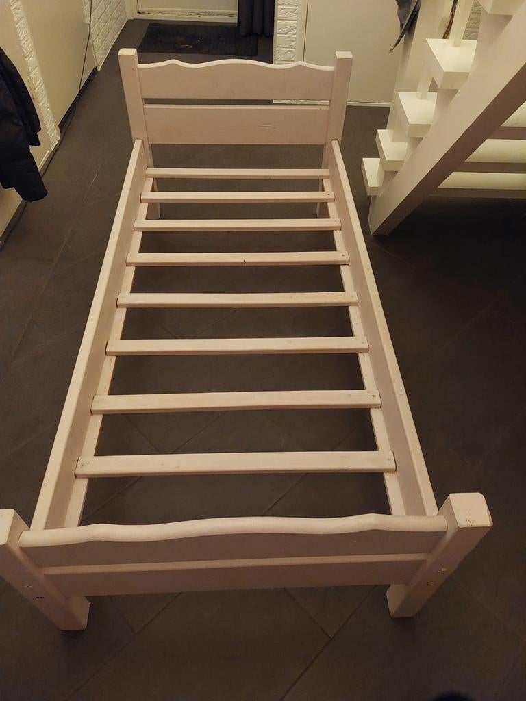 Houten kinderledikant (70x160 cm), Ophalen, Gebruikt, Ledikant