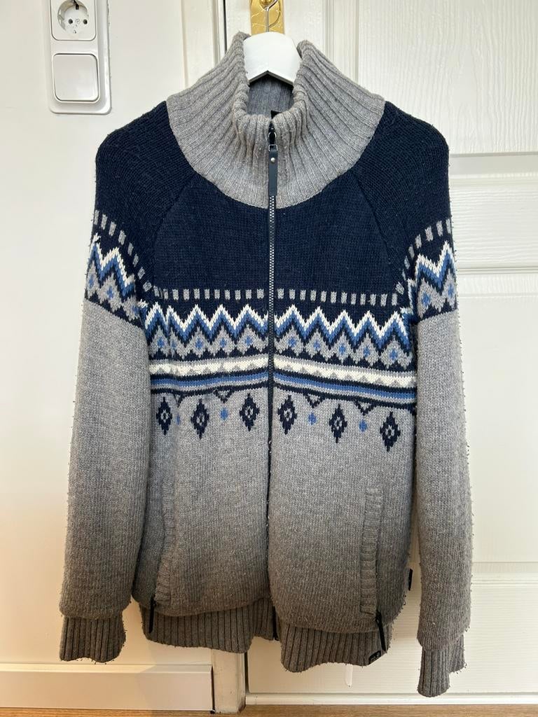 Wollen vest Jack Wolfskin, maat L, Ophalen, Zo goed als nieuw, Maat 52/54 (L), Grijs