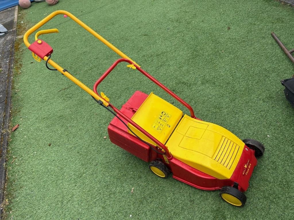 Wolf garten Picci 32 E electrische grasmaaier, Cirkelmaaier, Elektrische grasmaaier, Ophalen of Verzenden, Opvangbak