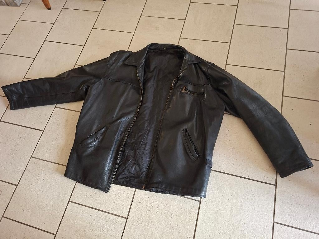 Leren jas xxl vintage, Ophalen of Verzenden, Gedragen, Onbekend