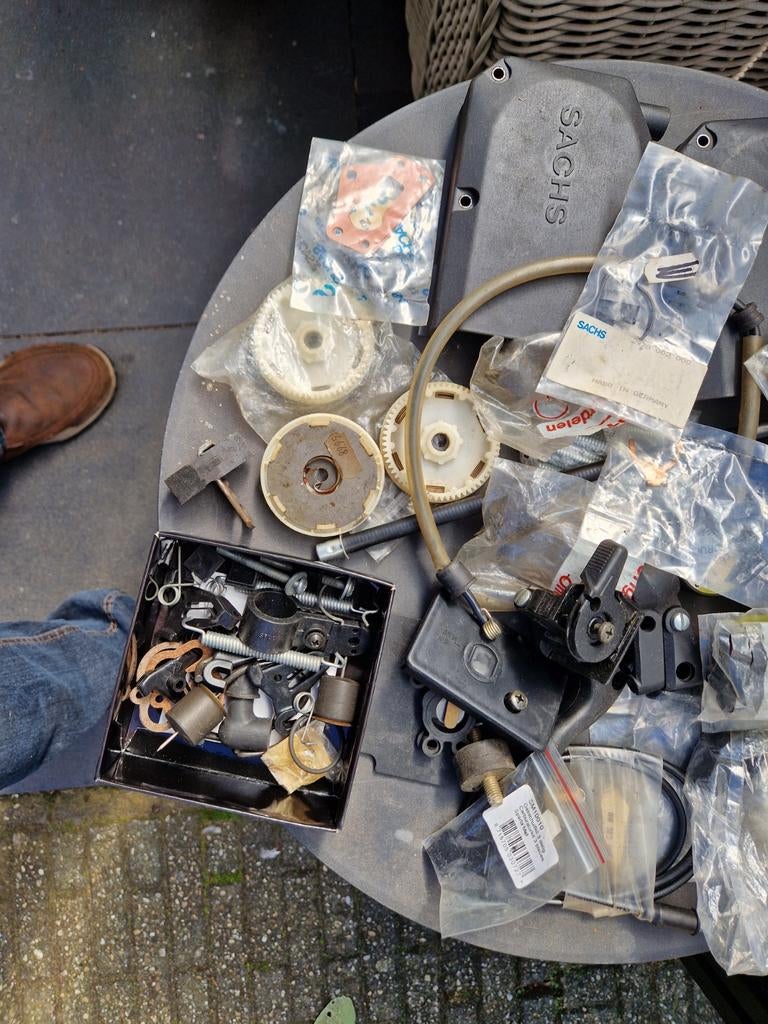 Sachs onderdelen, Fietsen en Brommers, Ophalen, Gebruikt, Blok, Overige merken