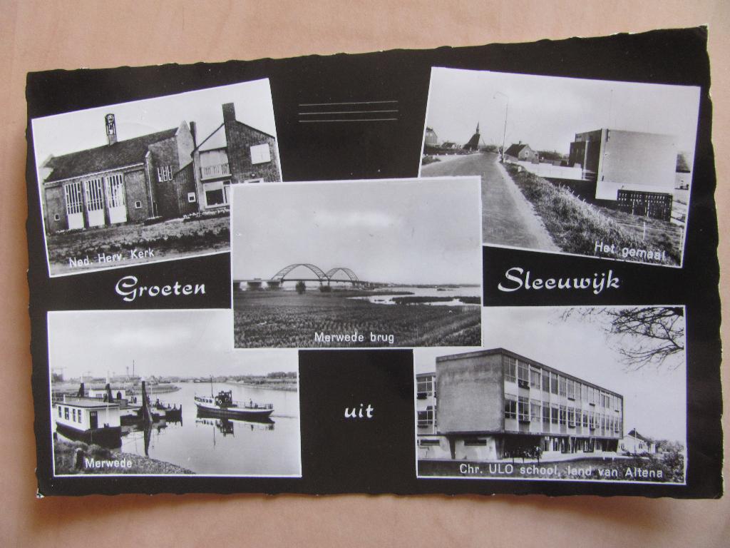 Sleeuwijk, Ophalen of Verzenden, 1940 tot 1960, Gelopen, Zuid-Holland