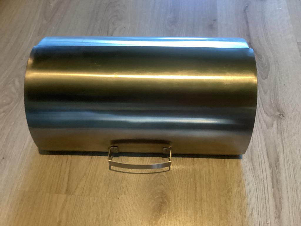 RVS broodtrommel, Ophalen of Verzenden, Zo goed als nieuw