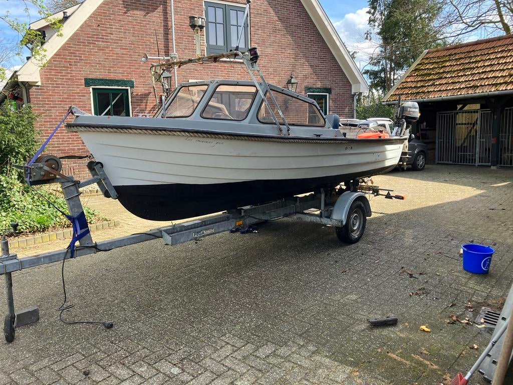 Rana 17, Watersport en Boten, Vis- en Consoleboten, Ophalen, Tot 10 pk, Zo goed als nieuw, 3 tot 6 meter